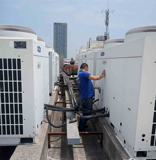 常德市中央空调制热和不制冷系统维修方法